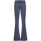 Blue Polyester Pant